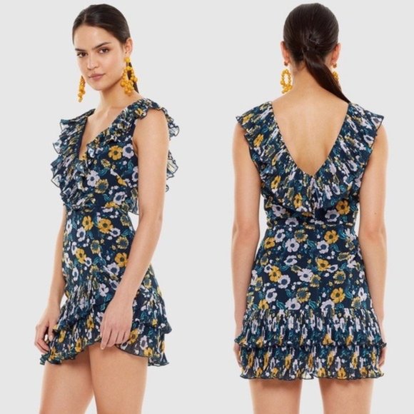 TALULAH Light it Up Floral Mini Dress